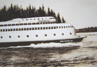 Vintage Puget Sound Ferry Kalakala Photo Postcard Rppc Washington
