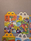 Vtg Mcdonald s Happy Meal Box Lot Of 4 Complete Set Chip N  Dale Rescue Rangers