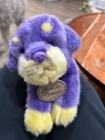 Russ Berrie Yomiko Dreamers Purple Yellow Rottweiler Plush 12     12216 Rare