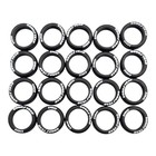 5 Sets 10 8mm Treaded Goodyear Rubber Tires For 1 64 Hot Wheels Custom Swap