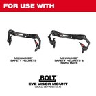 Milwaukee 48-73-1451 10pk Clear Eye Visor Replacement Lenses