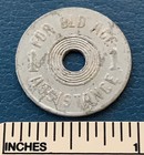 Vintage Oklahoma Consumer s Tax Token For Old Age Assistance 1 1 Ok 1 Cent