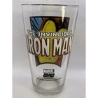 Marvel Comics Iron Man Pint Glass 16oz Glassware Cup