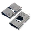 50 Pack - 66 Punch Down Wiring Block Stainless Steel Metal Bridge Bridging Clips