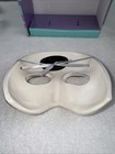 Vtg 1988 Clay Art Ceramic Mask Decor Phantom Of The Opera Made Usa