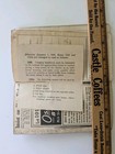 1926 Oshkosh B gosh Employee Time Book Railroad Workwear Advertising Uncle Sam 