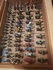 Huge Job Lot Minifigs 10mm   15mm 300 Painted 300 unpaintel Metal Figures Bundle