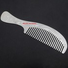 Solid 999 Fine Silver Cute Comb Dragon Phoenix Pattern Small Portable Comb 102g