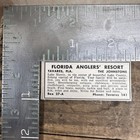 The Johnstons Florida Anglers Resort Vintage 1952 Print Ad Tavares Fl Fishing 
