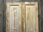 Antique French Double Doors  40x90 75 raised Panel Doors  European Doors A458