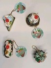 Sweets Cake Japan Deserts Keychains Lot Of 4