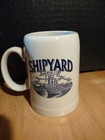 Shipyard Brewing Co Tankard Ceramic Pint Mug Stein Breweriana Man Cave Euc