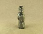 Fancy With Carved Old Chinese Jade Statue Standing Figure Figurine