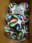 Lot Of 10 Adidas Brazuca Fifa World Cup Brazil 2014 Soccer Match Balls Size 5