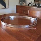 Huge Shreve Co Sterling Silver Gallery Tray Arts Crafts Tea Serving Centerpiece