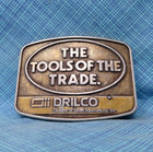 Drilco Sii Promo Belt Buckle Tools Of The Trade Gas Oil Vintage 80s     shy104