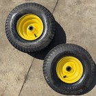 John Deere X300 Oem Front Tires   Wheels 15x6 00-6nhs Carlisle