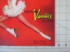 Vtg 1951 Skating Vanities Souvenir Program Book  Pin-up Pinup Cover Art