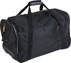 Sierra Madre Ii Upright Rolling Duffel Bag  Black gray  21-inch