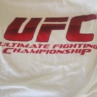 Ufc Men s 2xl White Graphic Logo T-shirt Cotton Knit Crew Neck Short Sleeve