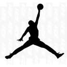 Michael Jordan Air Mini Decal Basketball Logo Vinyl Window Sticker Laptop Ipad