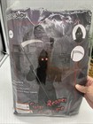 Grim Reaper Costume With Glowing Red Eyes   Scythe Included Large New