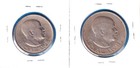 1964 Malawi 2-coin Set  kms-3   4  Copper-nickel-zinc  elephants 