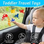 32pcs Mold-free Bath Toys For Kids 3-8  Suction Cup Animals  Sensory Fidget Fun
