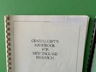 Genealogists Handbook For New England Research Family Tree Book Plus Bonus Book