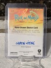 Rick And Morty Cryptozoic Sketch Card Season 1 Hand 1 1 Ants In My Eyes Johnson