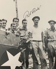 Wwii Era Ace Pilot Rex Barber Signed Photo Operation Vengeance  last One 