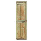 Antique 27  French Colonial Door With Carved Panels  Ned2509a