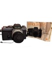 Minolta Xe-5 35mm Slr Film Camera Lens Case Manual 2 Cable Releases Vintage