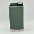 Stanley Flask 8oz  Spirits Hip Pocket Hammertone Green Classics Brand New No Box