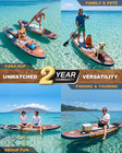 11 x34   Inflatable Paddle Board  Extra Wide Standup Paddleboard  420lbs Capacit