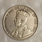 1917 Newfoundland 50c Silver Coin 0 925 Fineness Km  10 Km 10 Variety
