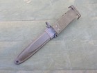Vintage Usgi Knife Bayonet Fraser Mfg Co Fzr M7   Scabbard Twb M8a1 - Rare