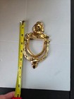Vintage Cast Brass Knight s Helmet Door Knocker Ornate Design Atl Adv Atlcy 1965
