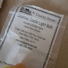 Silicone Dipped Candle Light Bulbs Lot Of 6 - 2 In Package - Other 4 Tested Work