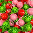 Fruit Gummy Balls Mix - 19 Ounce Jar  30 Count  - Jelly Filled Gummies
