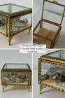 Huge Antique   Vintage Estate Grandmas Lot Jewelry  China  Decor   More 