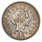 1913 A Brazil 2000 R  is Km    514 Silver Coin