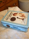 Oreo Sandwich Tin Full Of Large  Old Buttons 8x6x2  Many Colors  Assorted