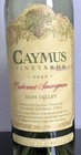 Caymus Vineyards Cabernet Sauvignon 2023 Napa Valley 1l Empty Bottle Cork