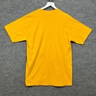 Vtg Tony Hawk Autographed Signed T-shirt Men s Large Yellow Skate Graphic - L