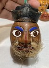 Lot Of  7  Japanese Clay Bell Ceramic Dorei Dogu Hand Painted Face Boxed Signed