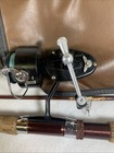 Vintage Garcia Mitchell 301 Spinning Fishing Reel Rod Pole South Bend Case