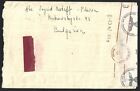 Bulgaria Ww2 1941 Censored Cover To Germany