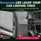 Plastic Restorer For Cars  100ml Long-lasting Black Trim Restorer  Waterproof  U
