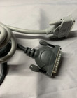 Lot Of 2 Db25 Male To Male 25 Pin Serial Cable 1  10  Feet 1  6  Feet